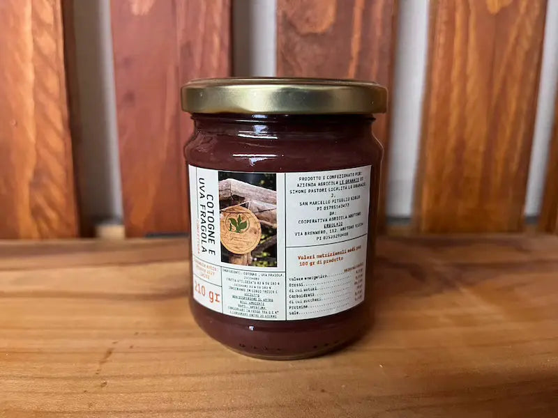 Marmellata_cotogne_e_uva_fragola_210_g