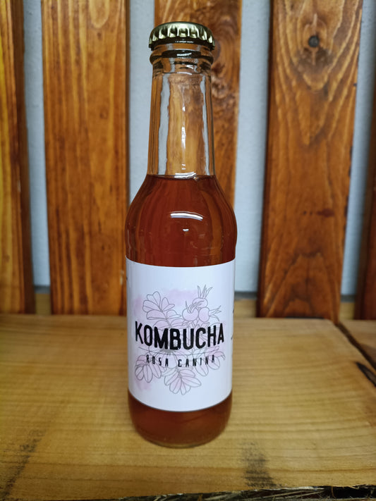 Kombucha artigianale alla rosa canina 200 ml - Le Granaie